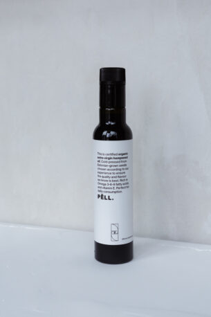 Organic, first cold press hempseed oil